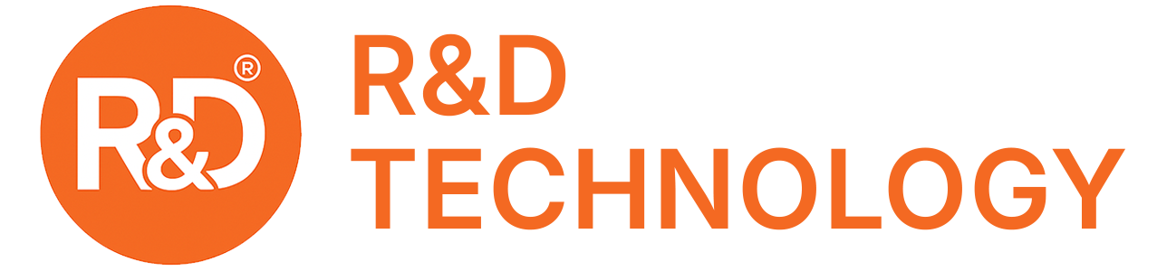 R&D Technology text logo