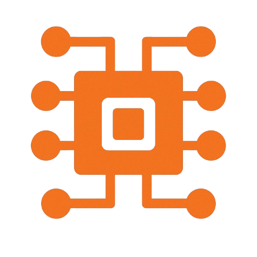 Central chip icon for microcontroller-based systems