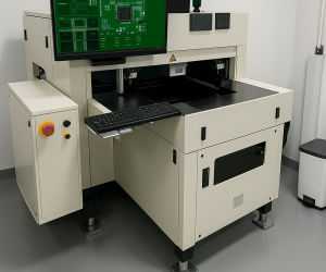 PCB laser drilling machine for microvias